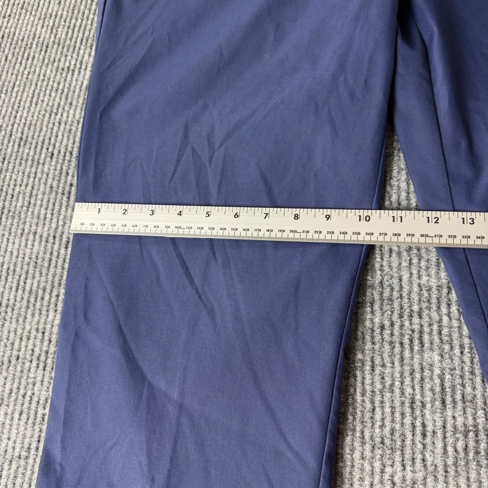 Peter Millar Mens 44R Navy Blue Flat Front Twill Dress Pants Trousers eb66 - Picture 2 of 11